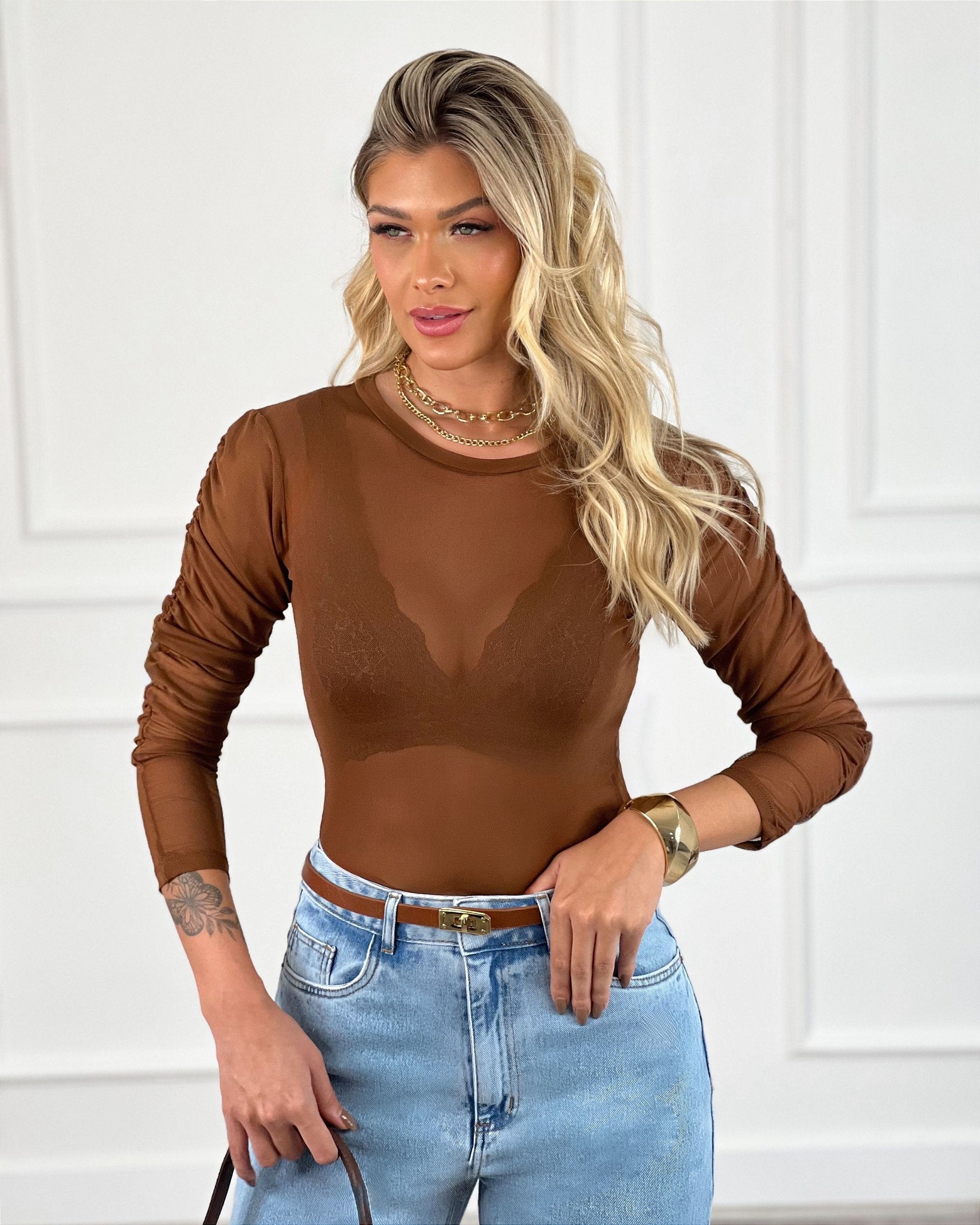 BLUSA KLOE TULE