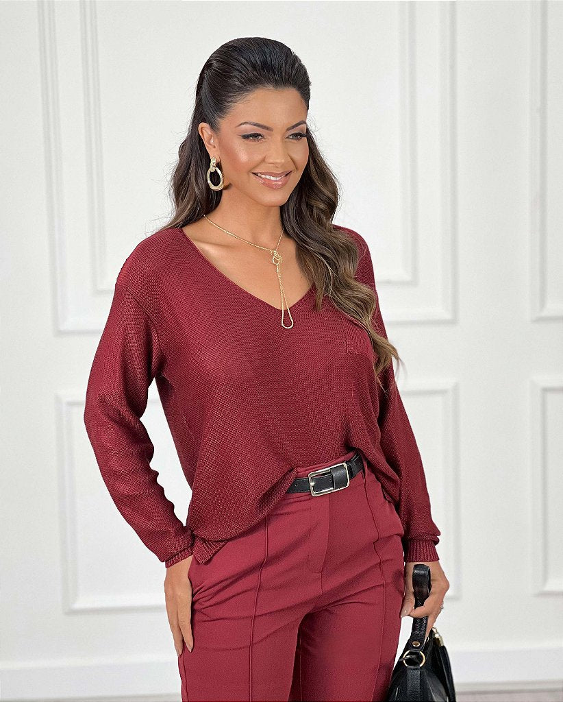 BLUSA M/L BOLSO
